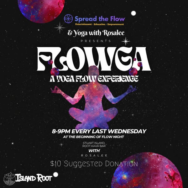 Flowga at Island Root Stuart flyer
